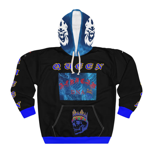 1st Queen Skull Pullover Hoodie