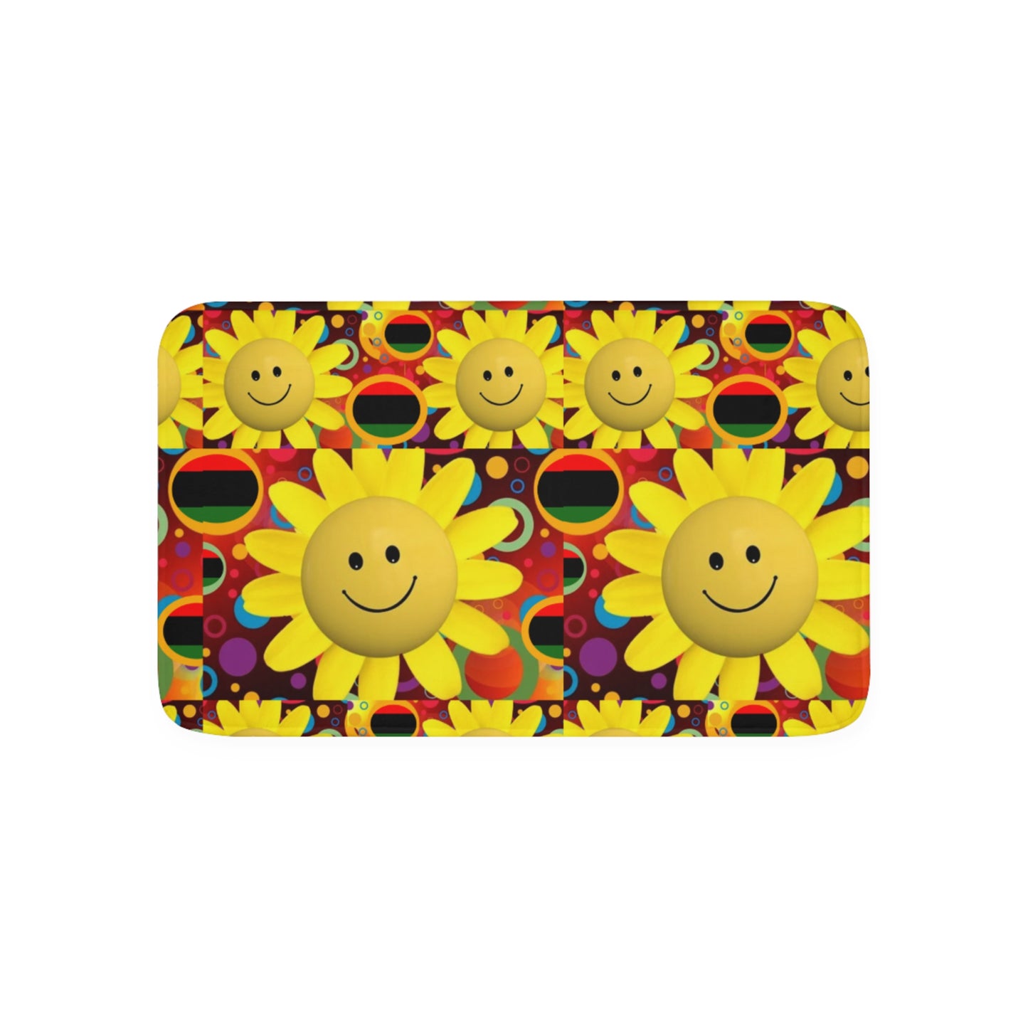 Smiling Sun Memory Foam Bath Mat