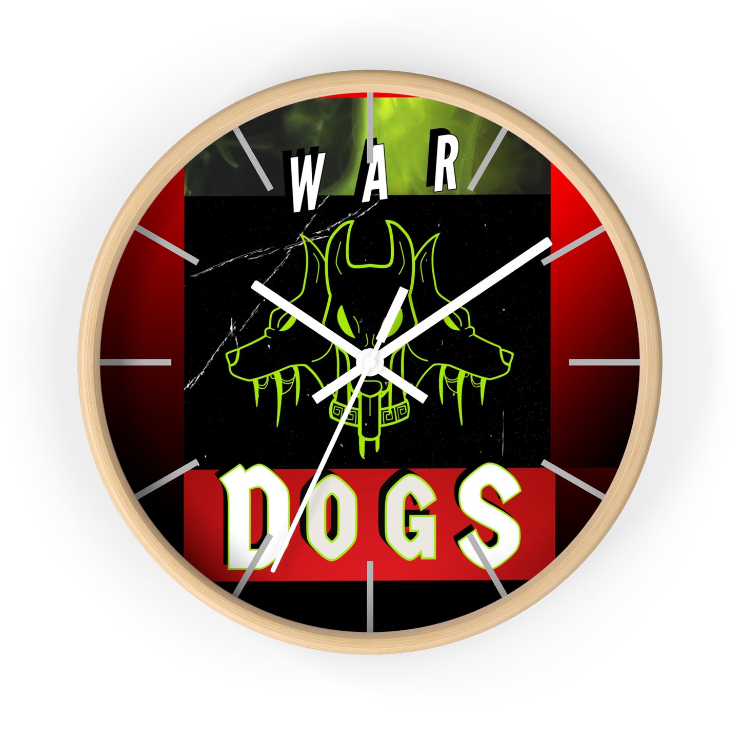 WAR DOGS Wall clock