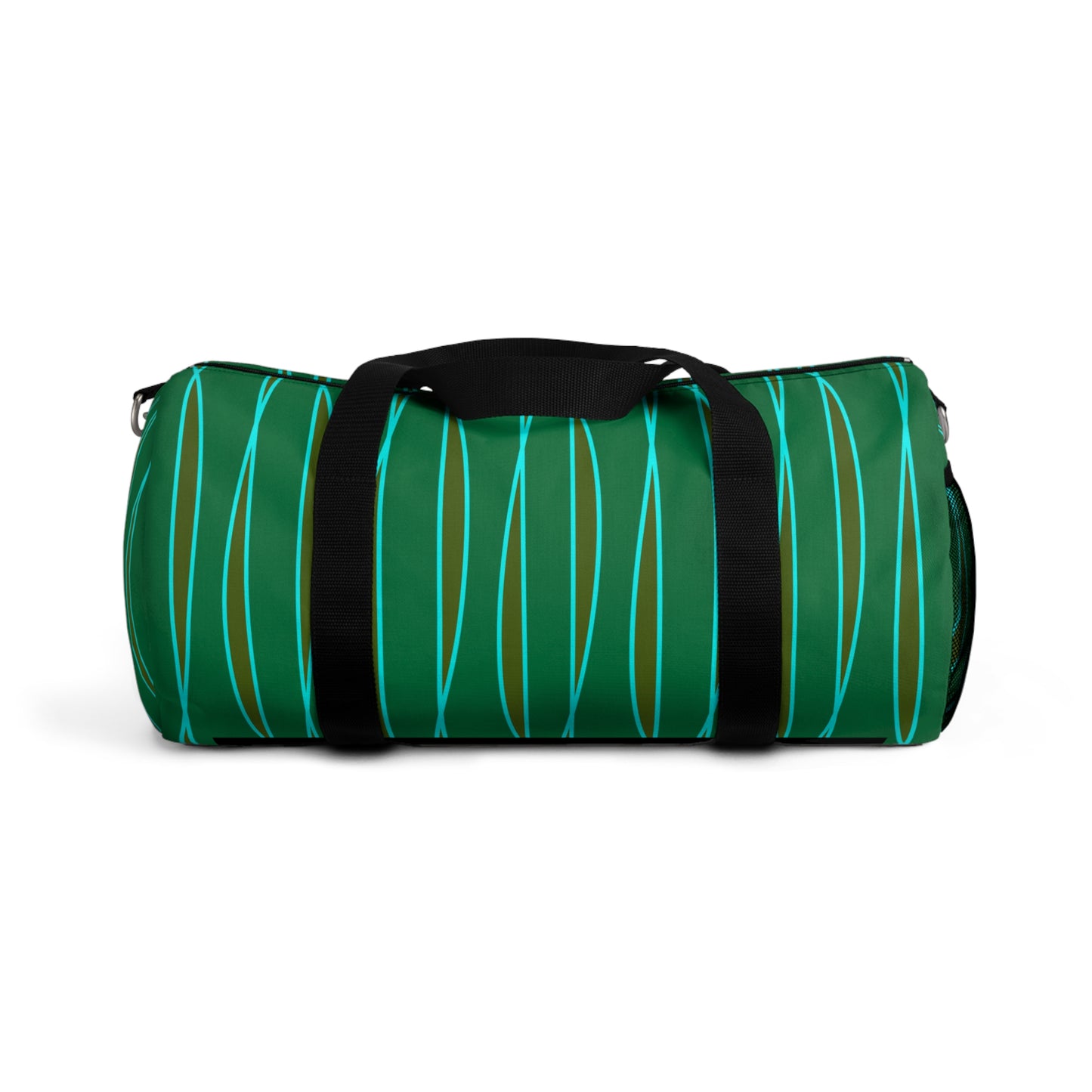 Light Ribbons (Green) Duffel Bag