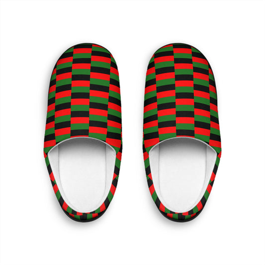 Pan-African Colors Women's Indoor Slippers