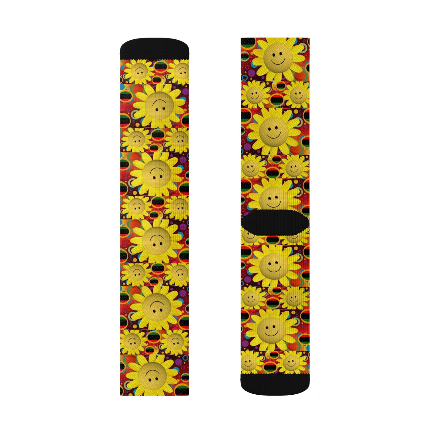 SMILING FLOWER Tubed Socks