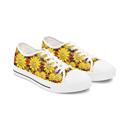 Smiling Sun Women's Low Top Sneakers