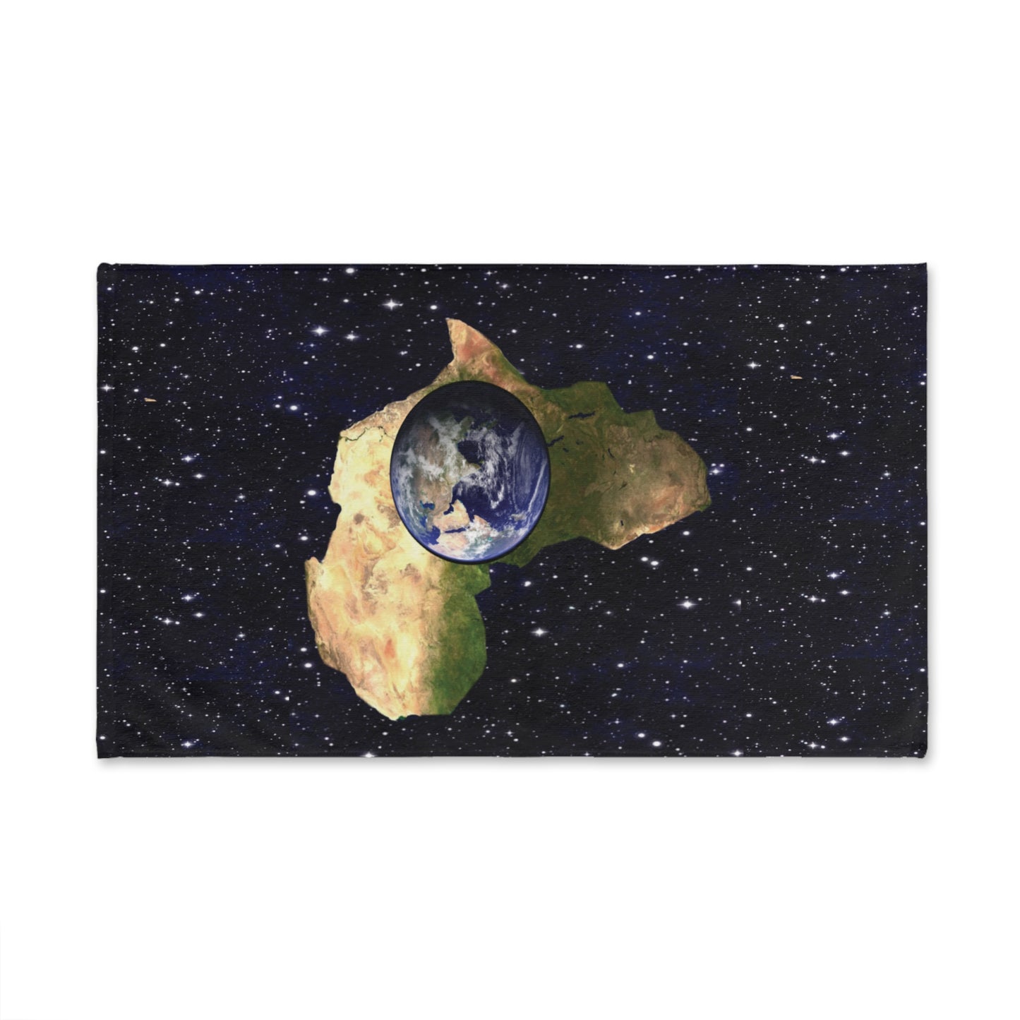 Earth In Africa   Hand Towel