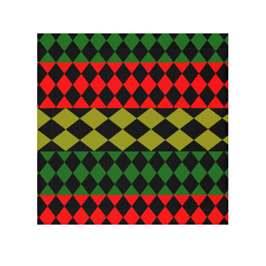 Pan African Flag Face Towel