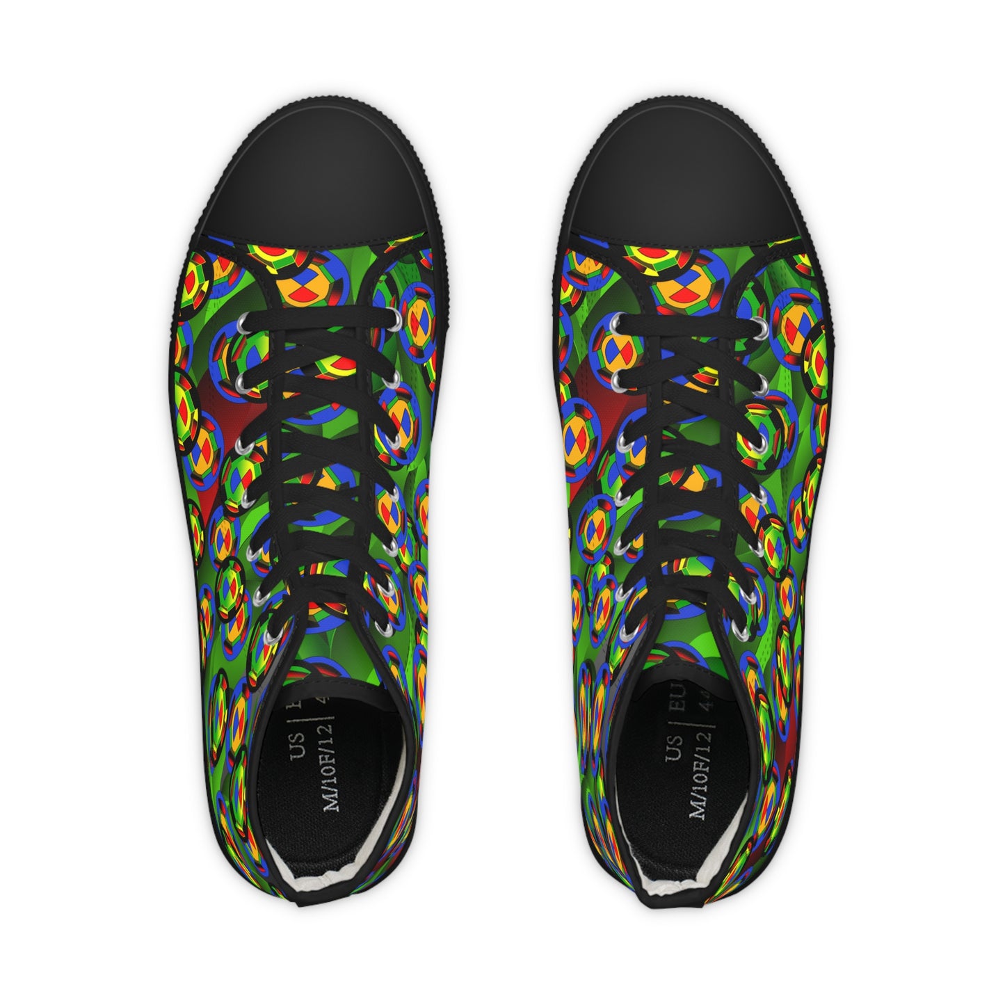 Leaf Horn Men's High Top Sneakers