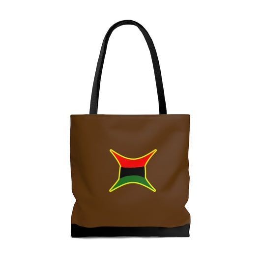 African Star (Brown) Tote Bag