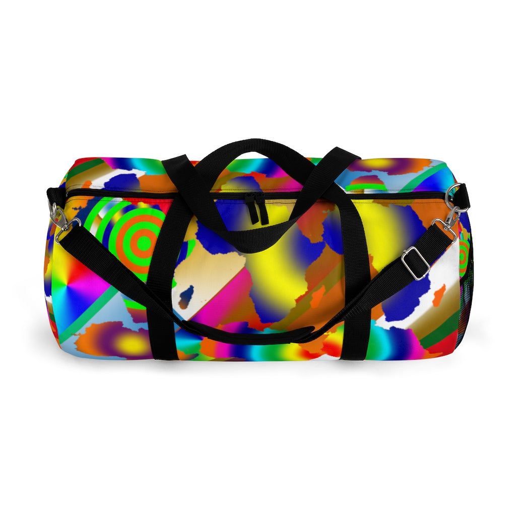 9 Africa's Collage Duffel Bag