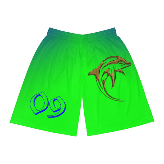 Golden Dolphin Basketball Shorts