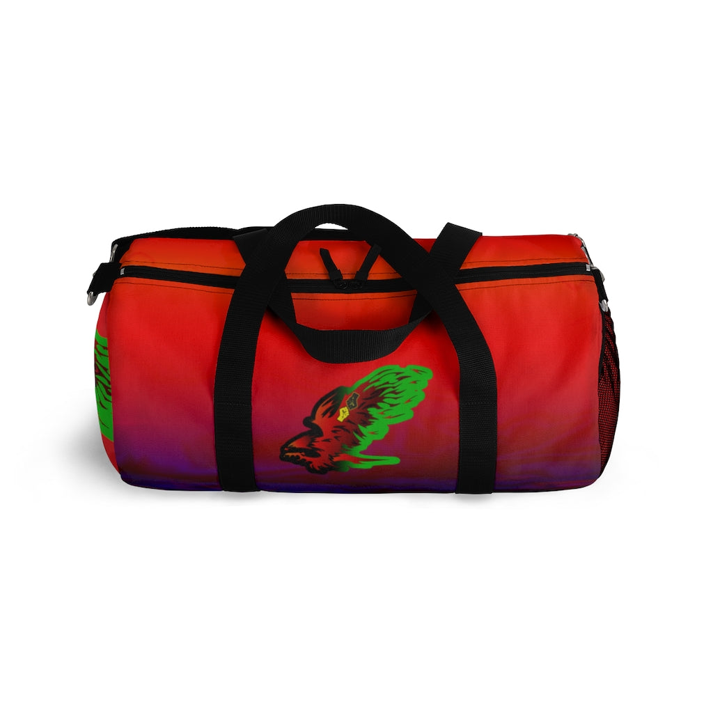 Afro Fire Bird  Duffel Bag