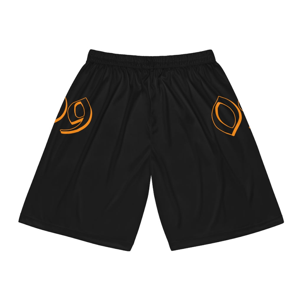 09 Black Basketball Shorts