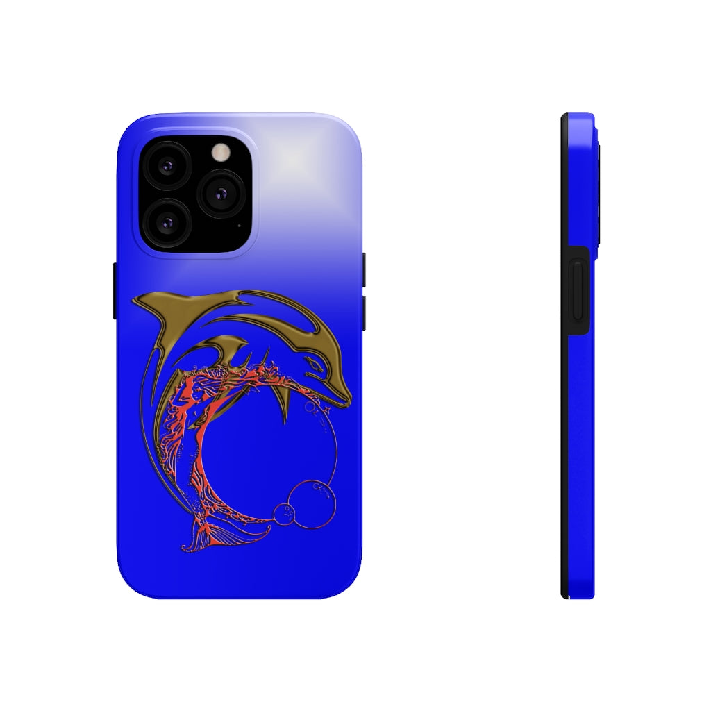 Dolphin W Mermaid Tough Phone Cases, Case-Mate