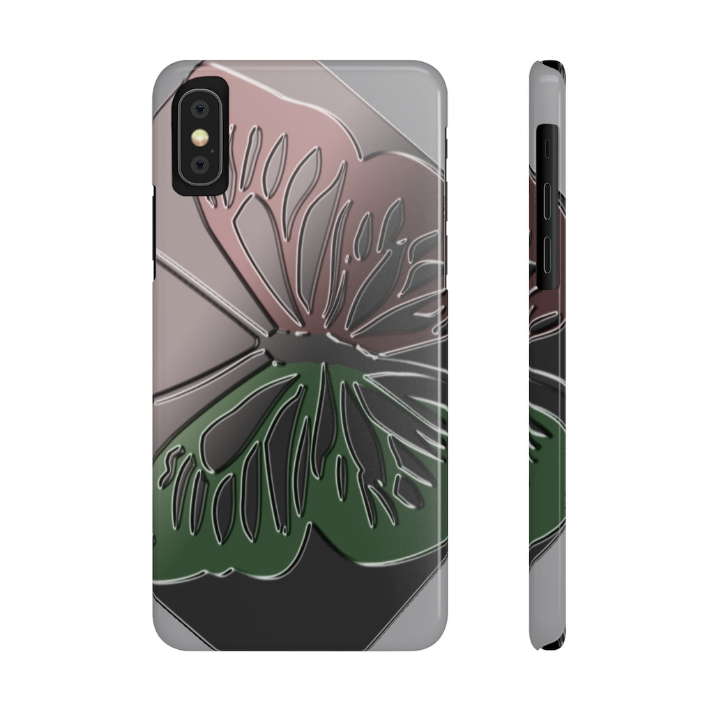 Glass Butterfly Slim Phone Cases, Case-Mate