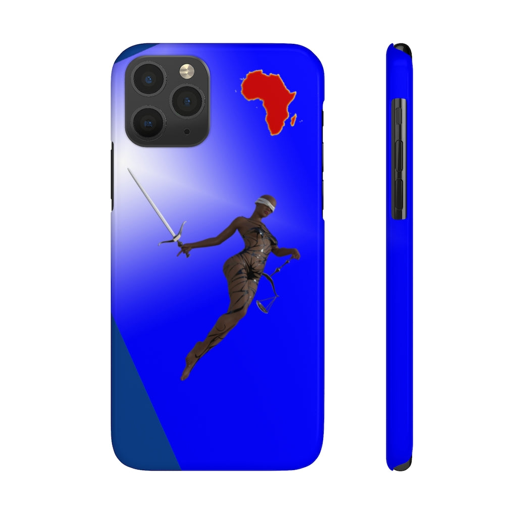 Lady Justice  Slim Phone Cases, Case-Mate