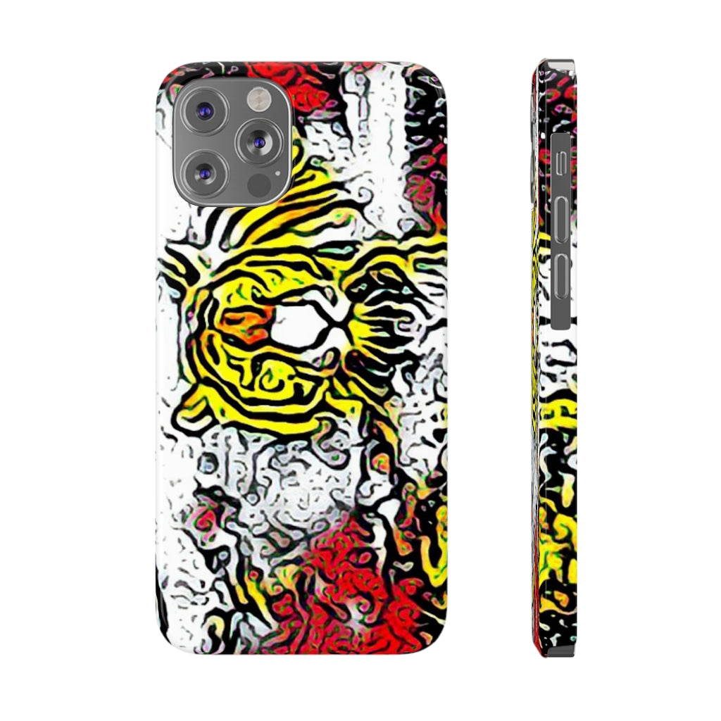 Tiger In Water Slim Phone Cases, Case-Mate