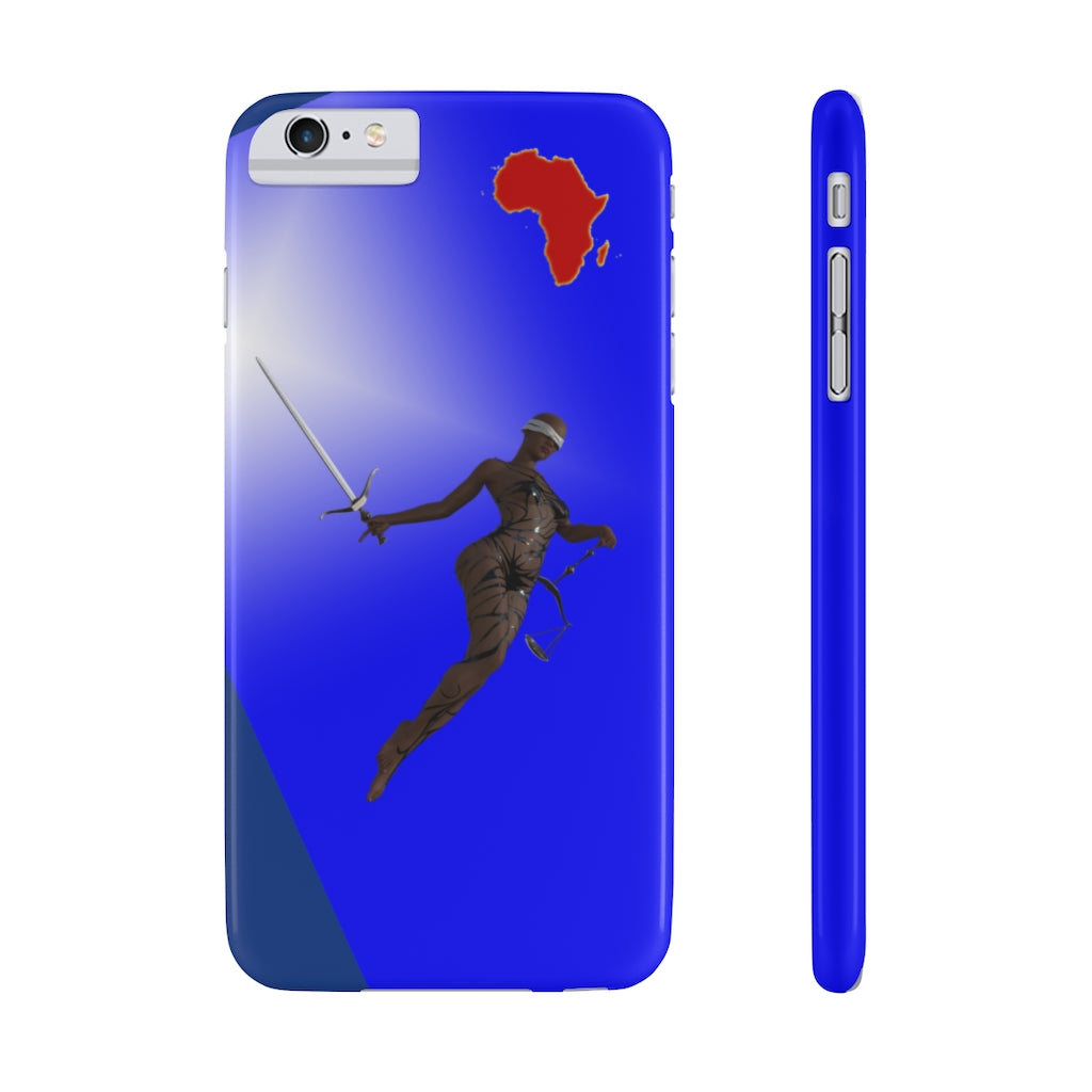 Lady Justice  Slim Phone Cases, Case-Mate