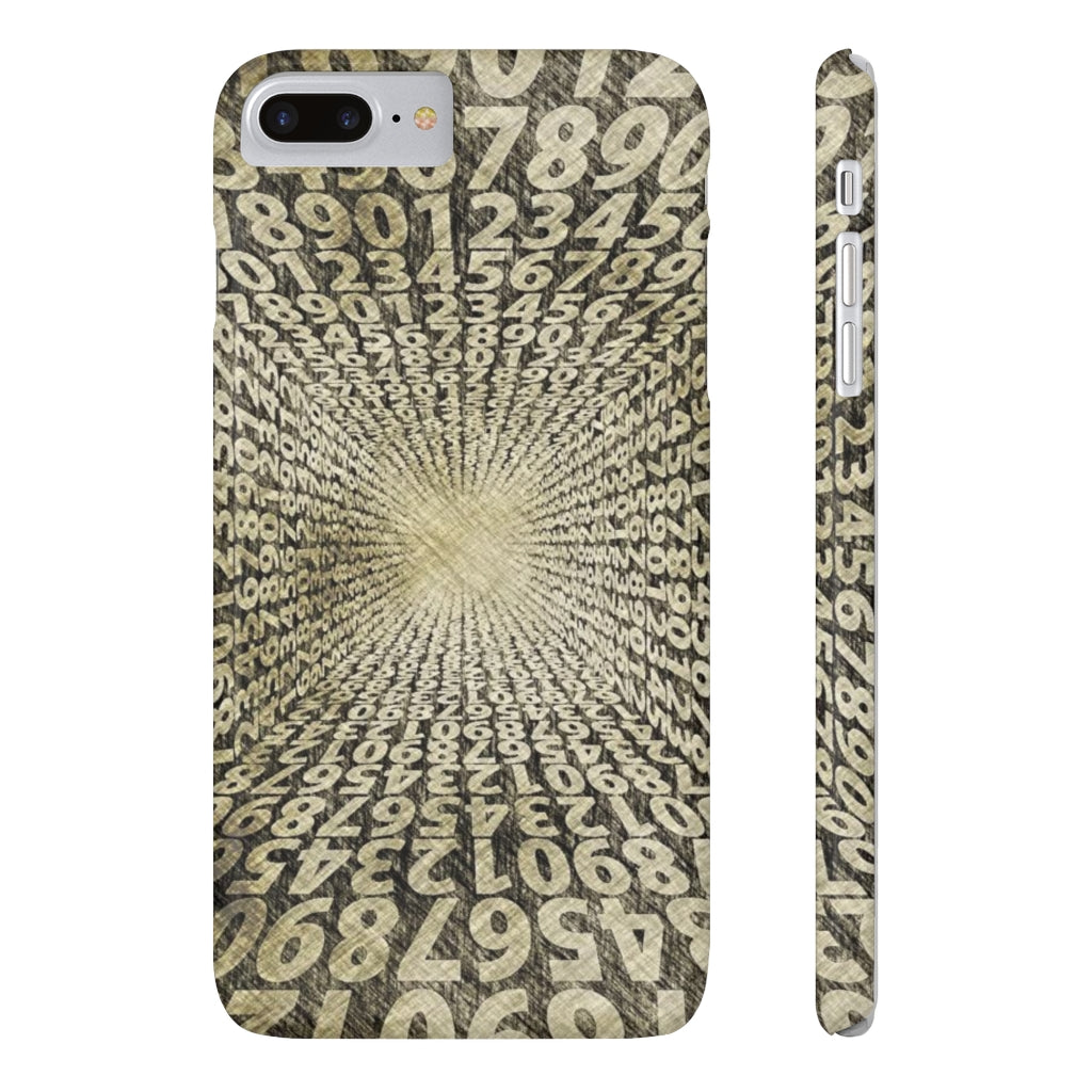 Numbers Run Slim Phone Cases, Case-Mate