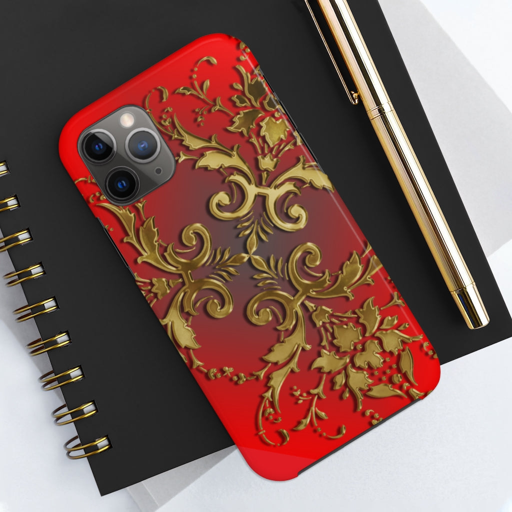 Golden Leaves Tough Phone Cases, Case-Mate