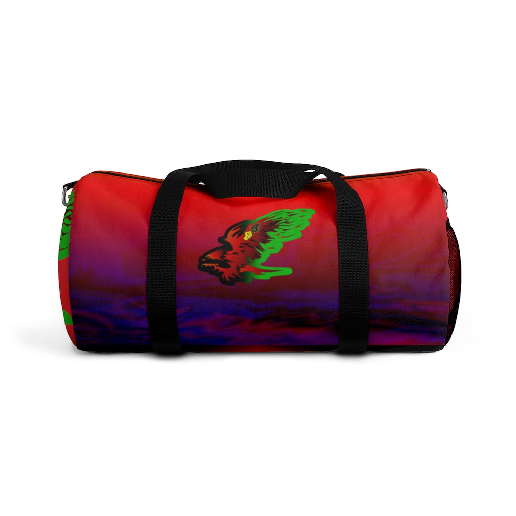 Afro Fire Bird  Duffel Bag