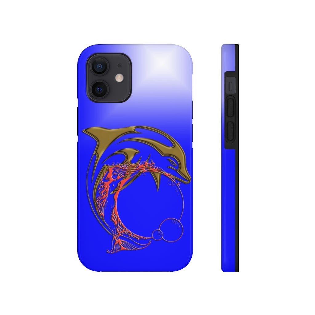 Dolphin W Mermaid Tough Phone Cases, Case-Mate