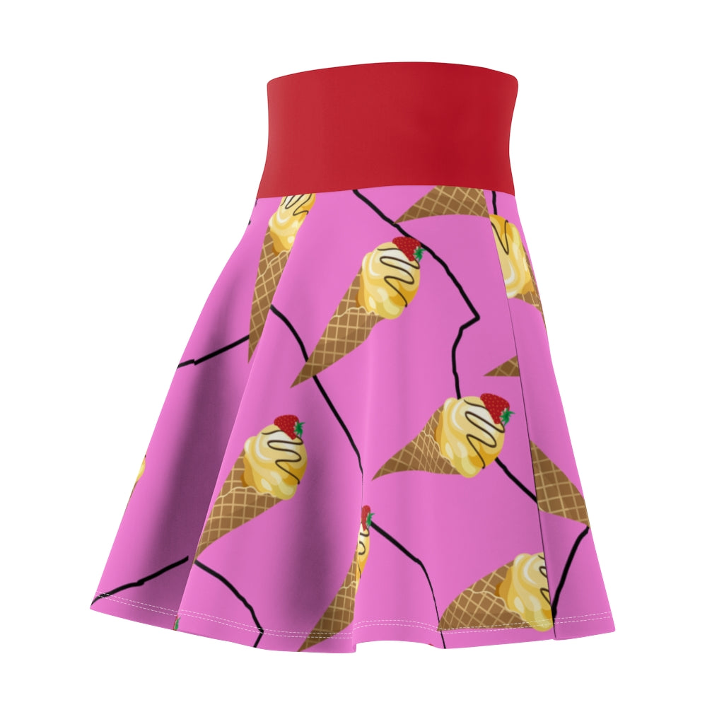 Ice Cream Line Women's Skater Skirt