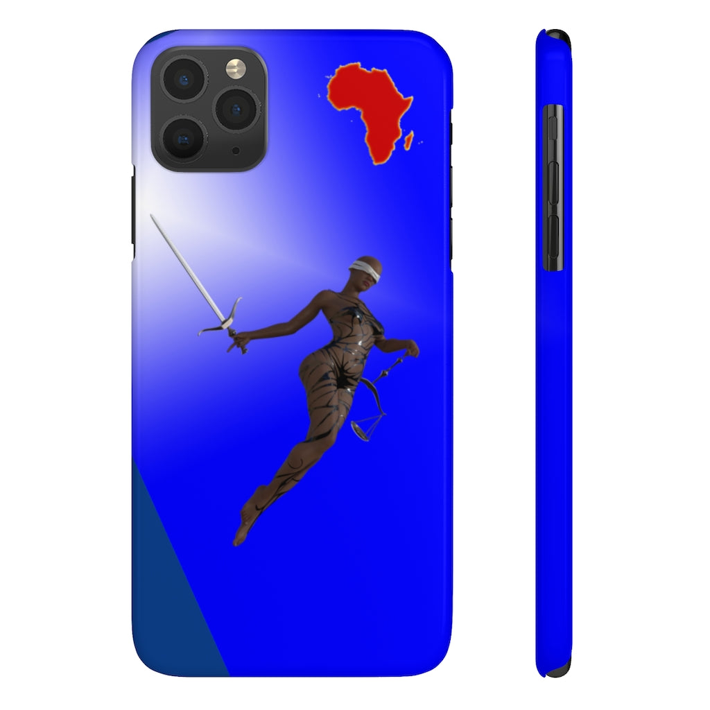 Lady Justice  Slim Phone Cases, Case-Mate