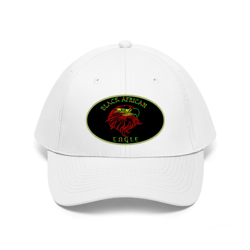 Black African Eagle   Unisex Twill Hat