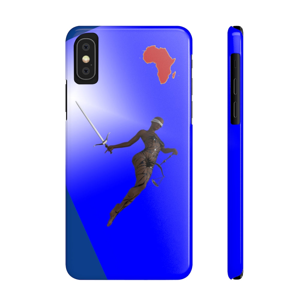 Lady Justice  Slim Phone Cases, Case-Mate