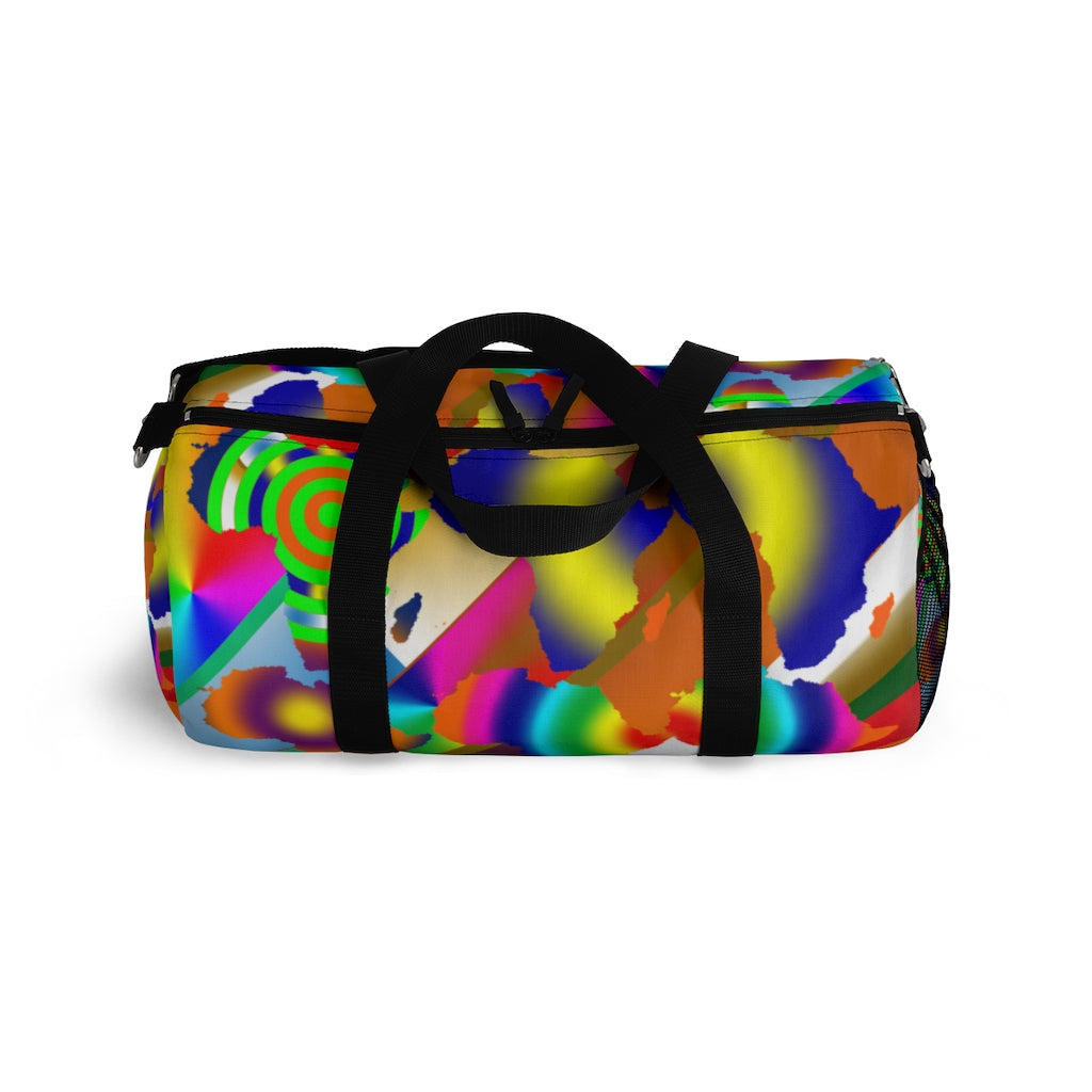 9 Africa's Collage Duffel Bag