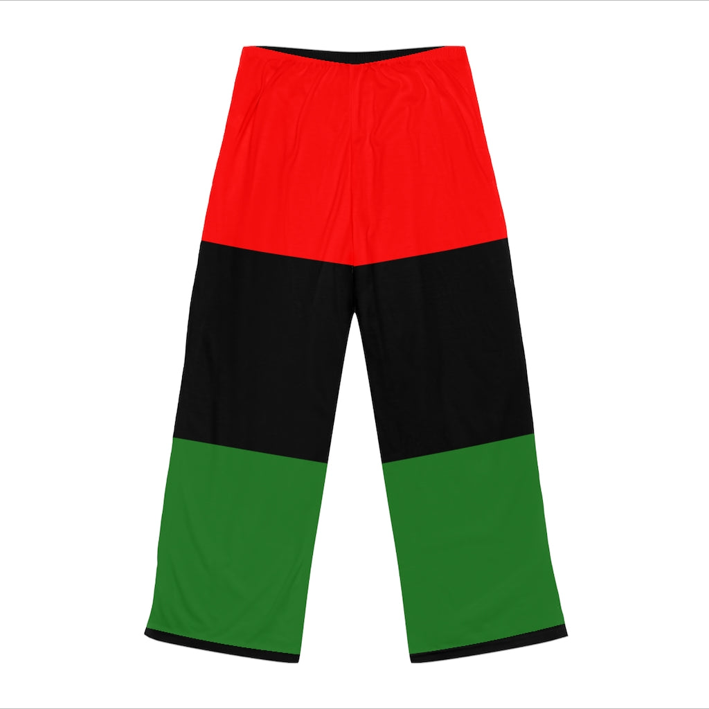 African Flag Women's Pajama Pants