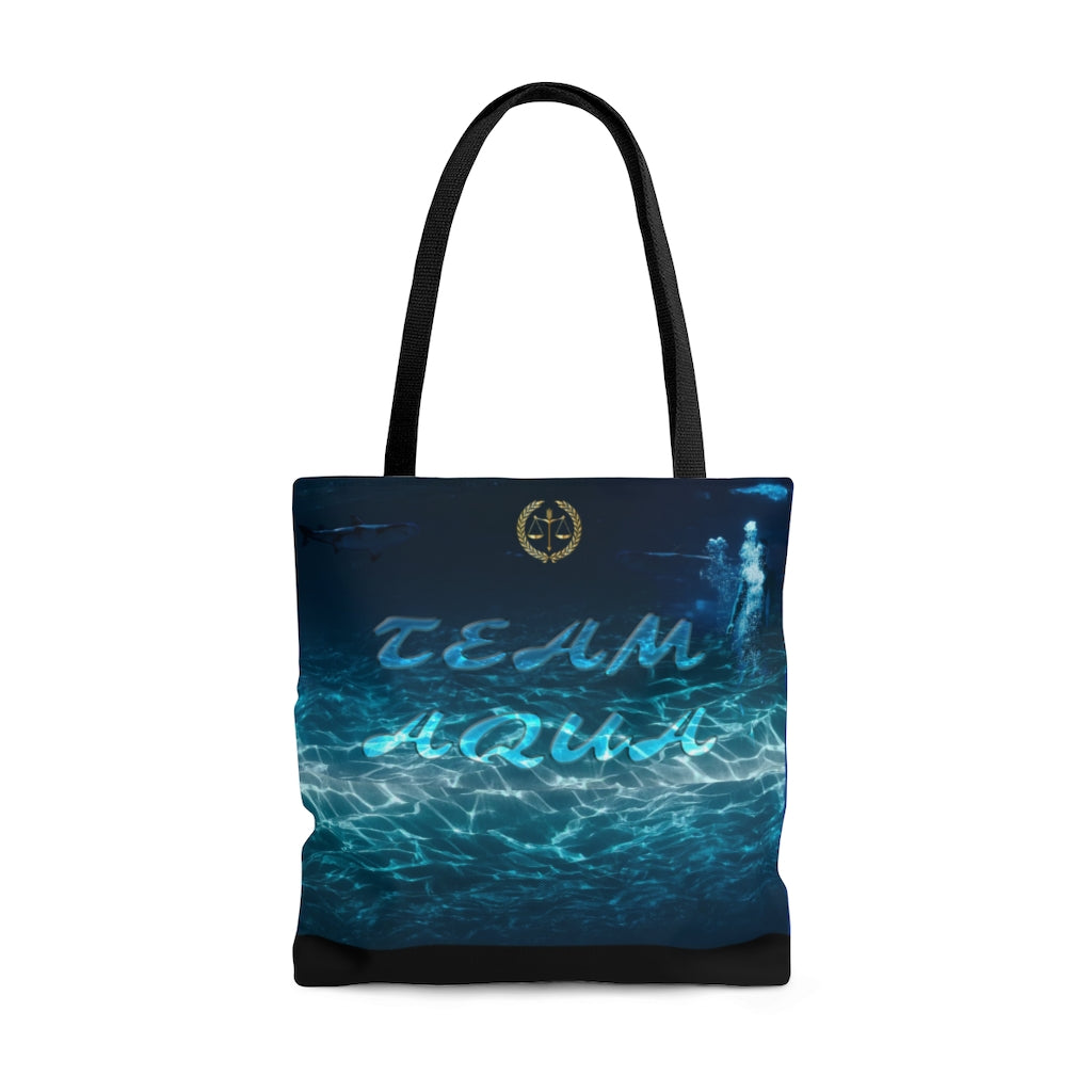 Team Aqua Tote Bag