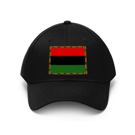 Pan African Flag  Unisex Twill Hat