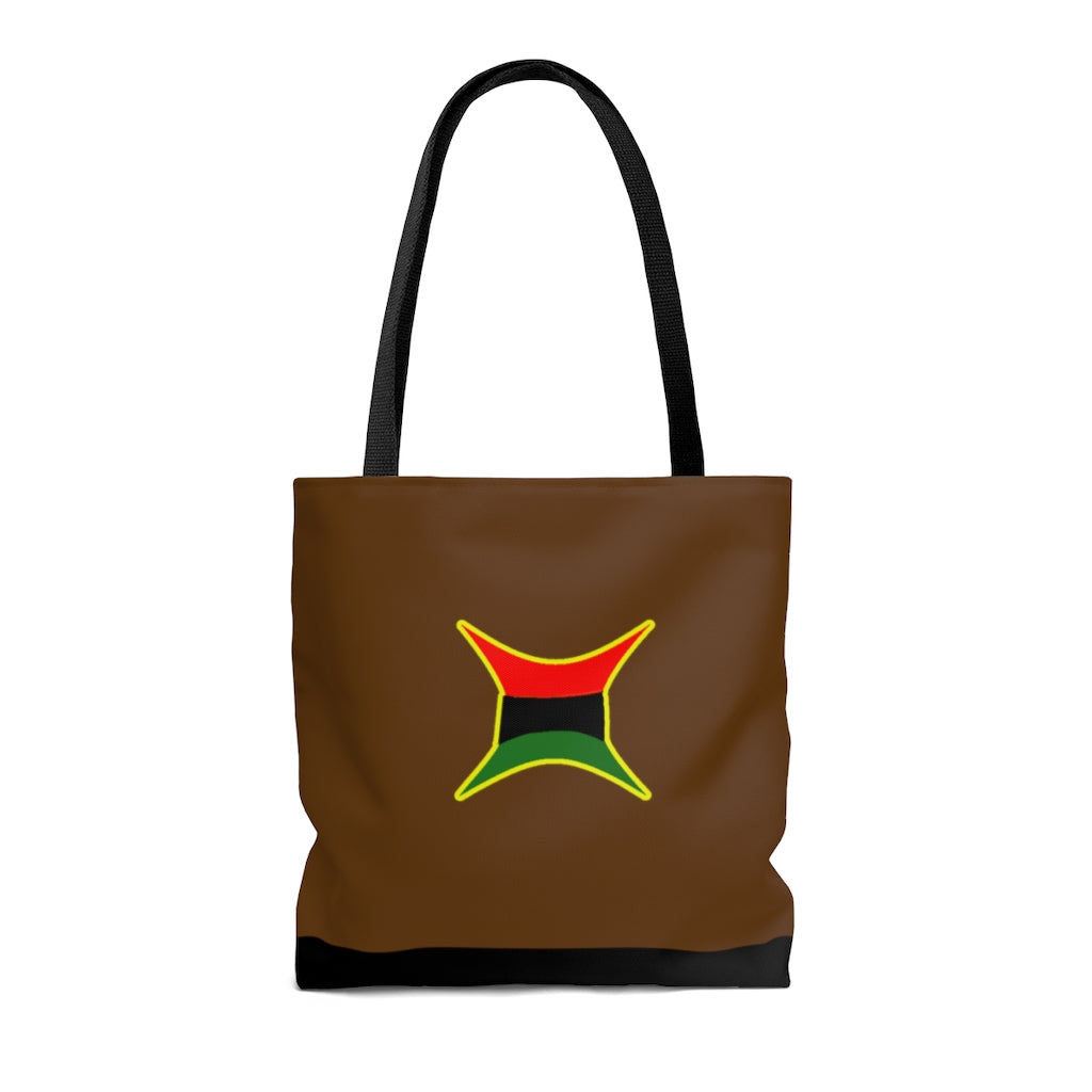 African Star (Brown) Tote Bag