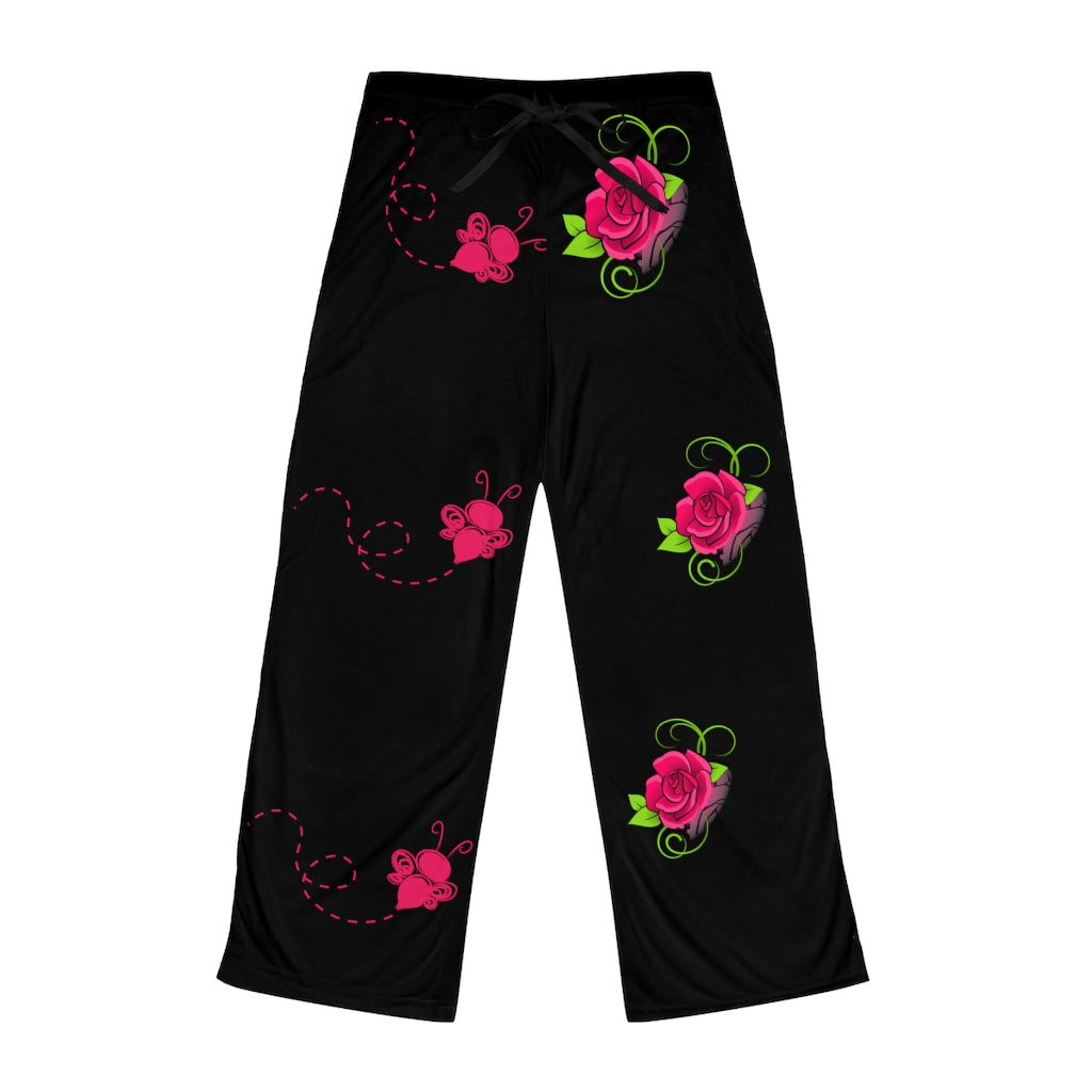 Bee & Flower  Women's Black Pajama Pants