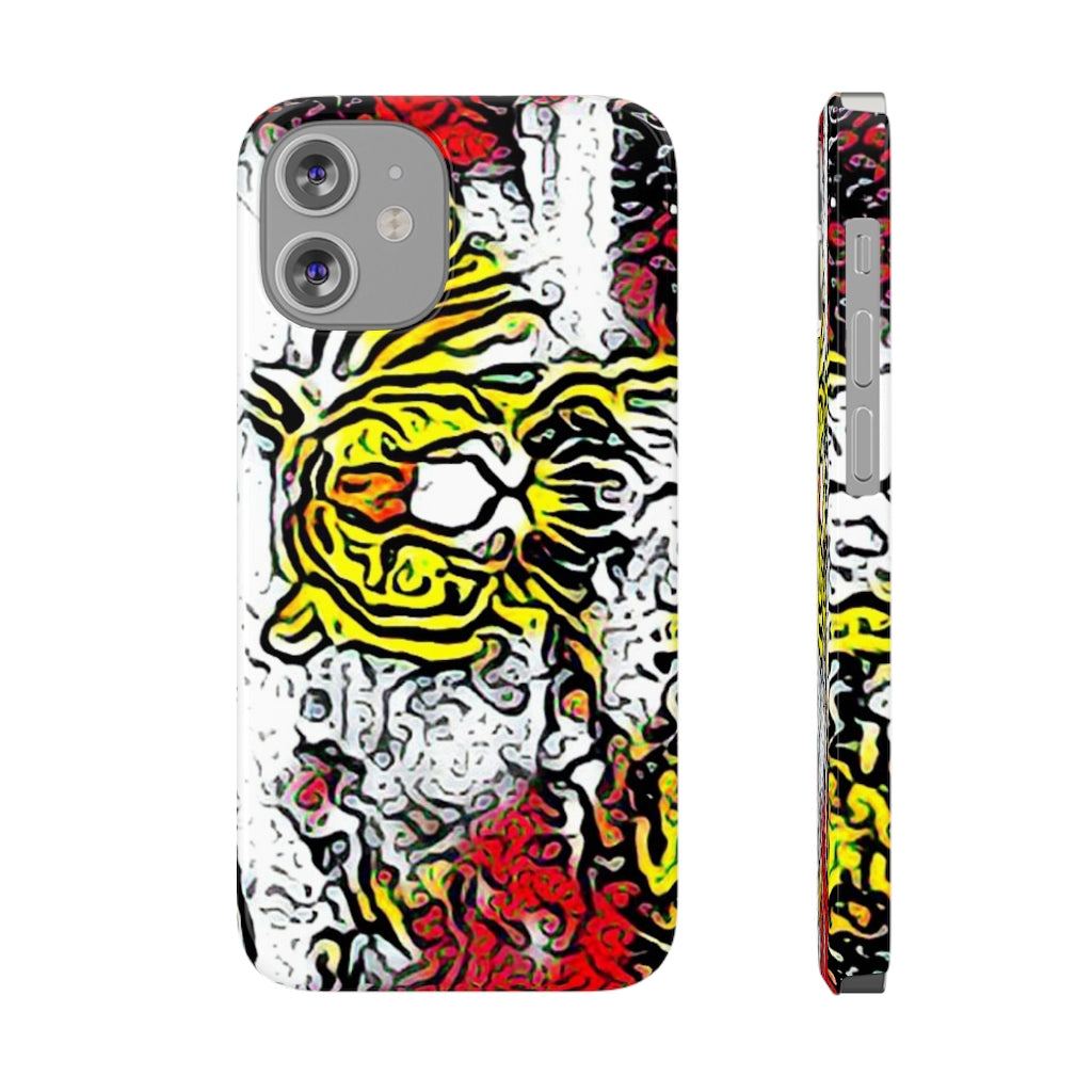 Tiger In Water Slim Phone Cases, Case-Mate