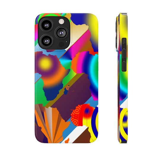 9 Africa's Collage Slim Phone Cases, Case-Mate