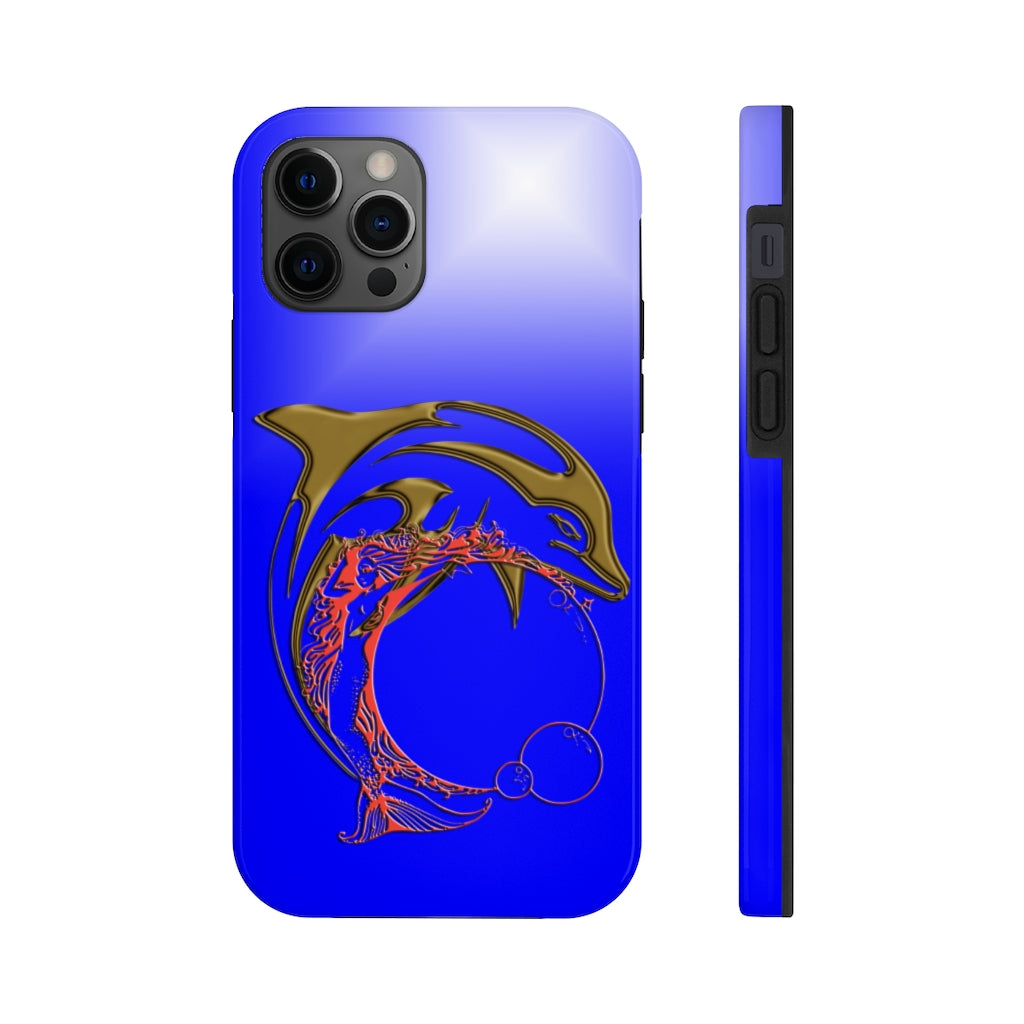 Dolphin W Mermaid Tough Phone Cases, Case-Mate