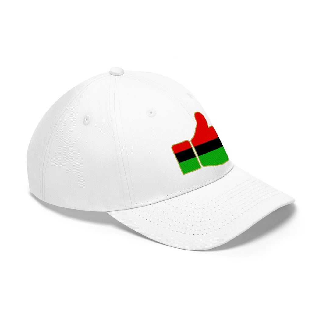 Pan African Thumbs Up   Unisex Twill Hat