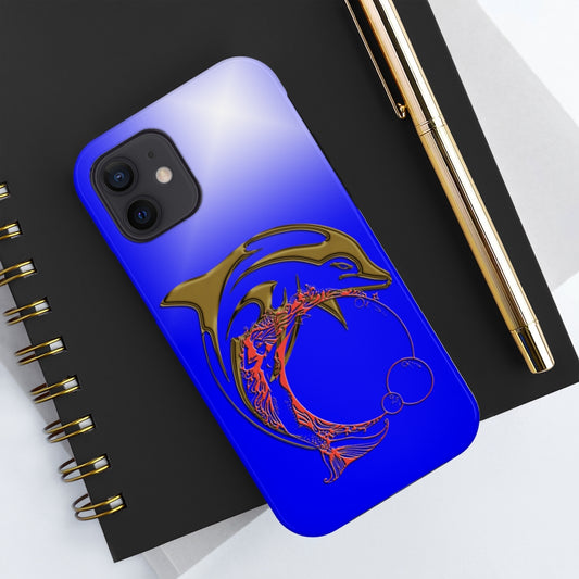 Dolphin W Mermaid Tough Phone Cases, Case-Mate