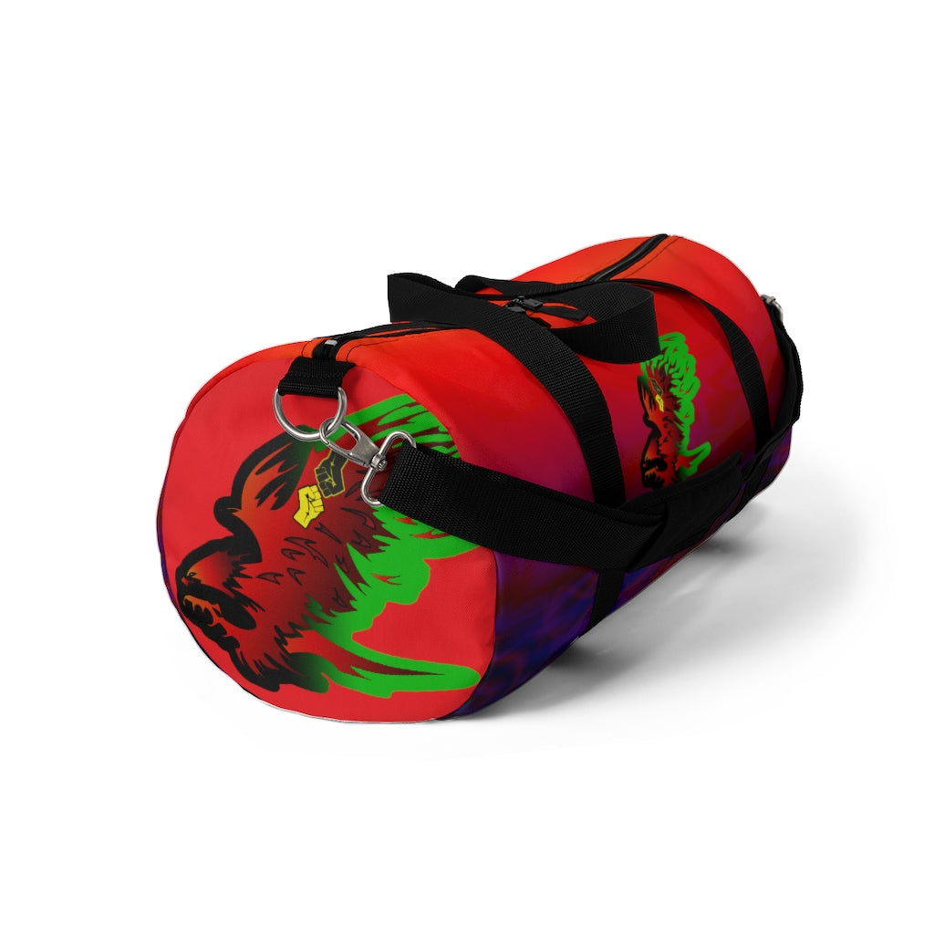 Afro Fire Bird  Duffel Bag