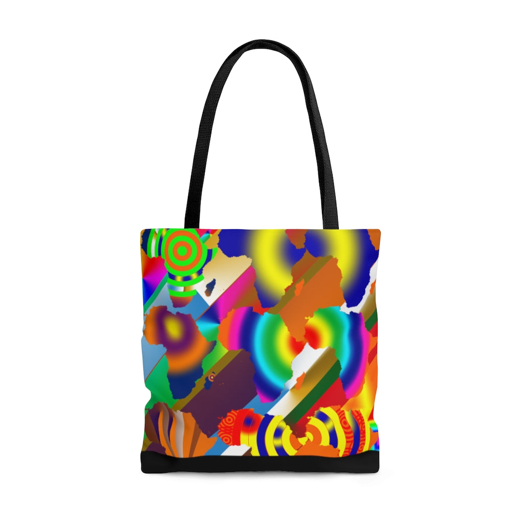 9 Africa's Collage Tote Bag