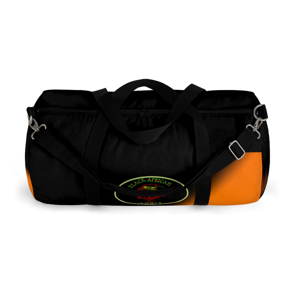 Black African Eagle (Black & Gold) Duffel Bag