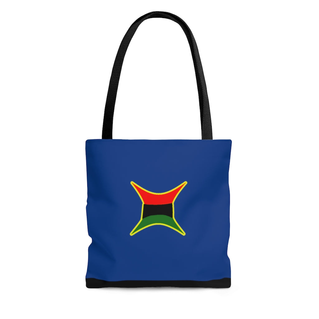 African Star (Blue) Tote Bag