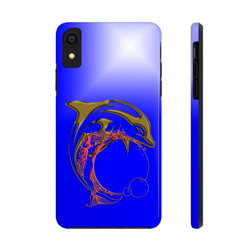 Dolphin W Mermaid Tough Phone Cases, Case-Mate