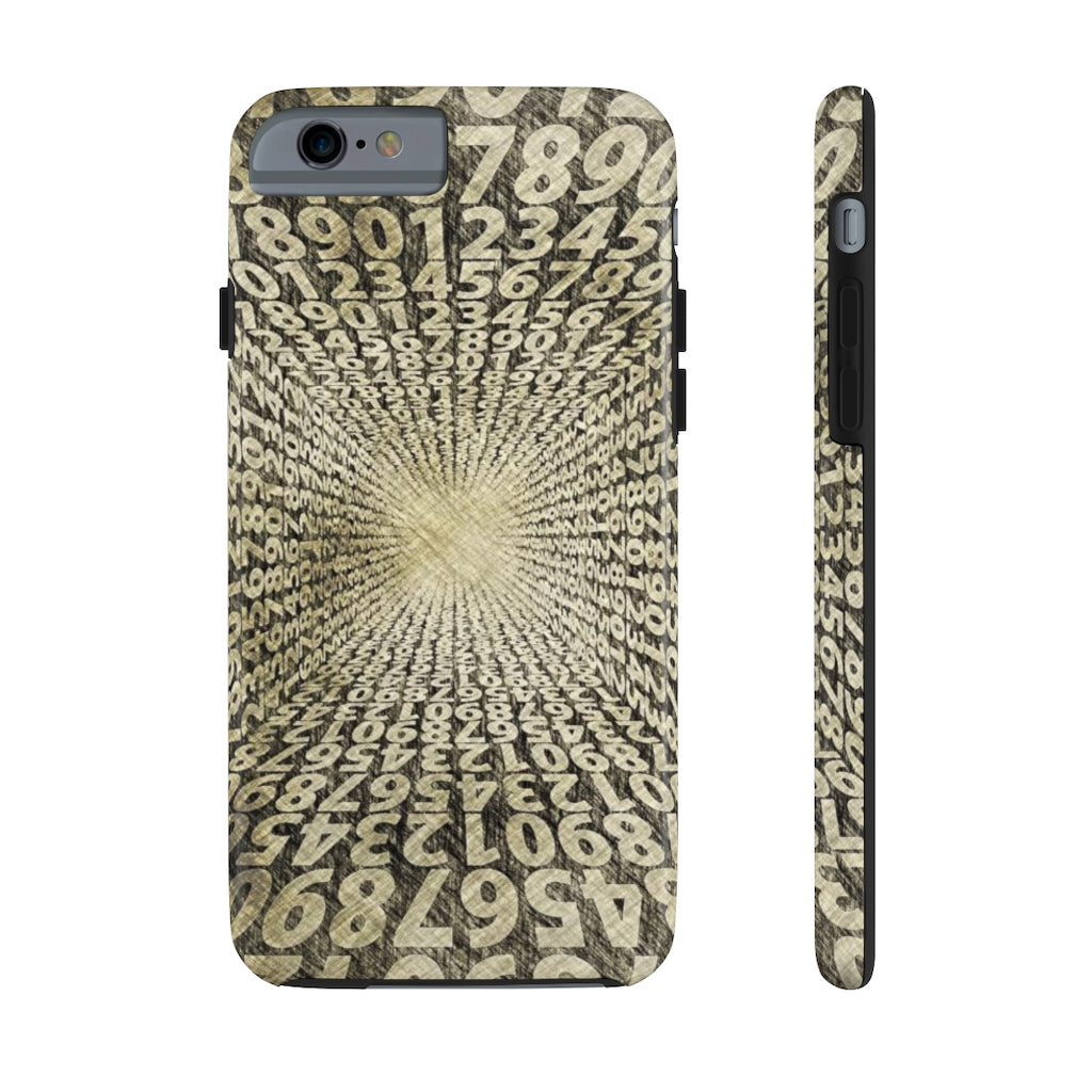 Numbers Run Tough Phone Cases, Case-Mate