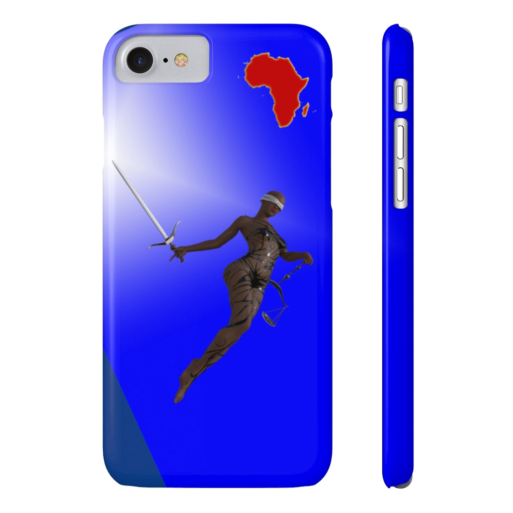 Lady Justice  Slim Phone Cases, Case-Mate