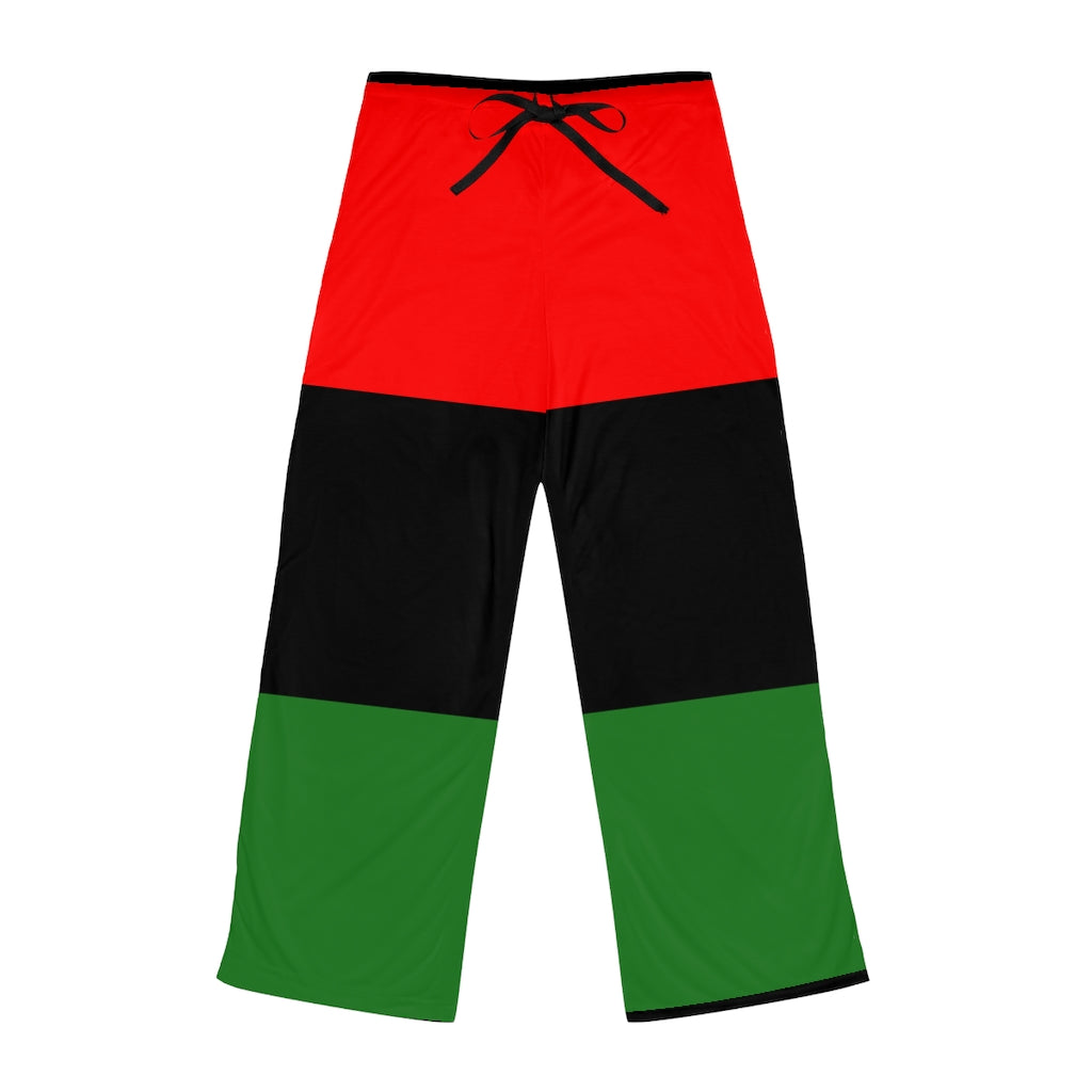 African Flag Women's Pajama Pants