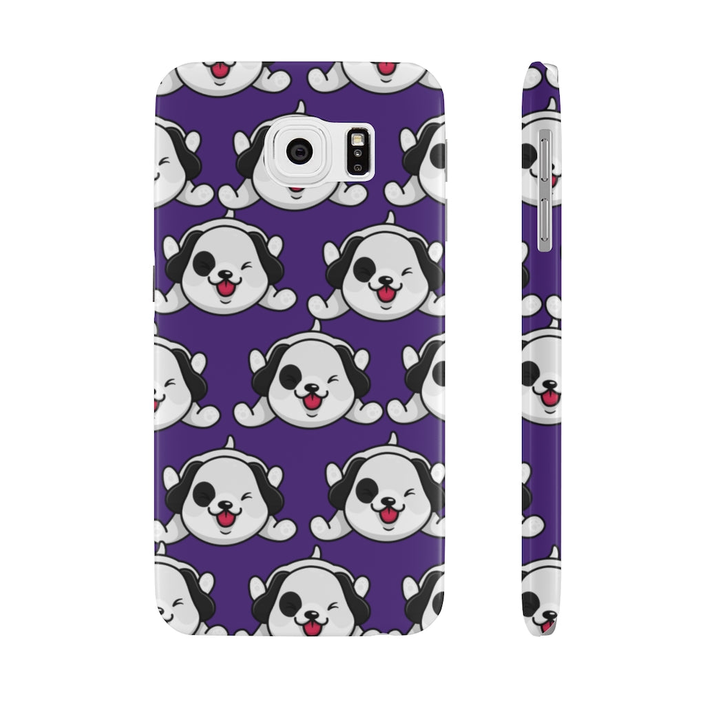 Patches (Dog) Slim Phone Cases, Case-Mate