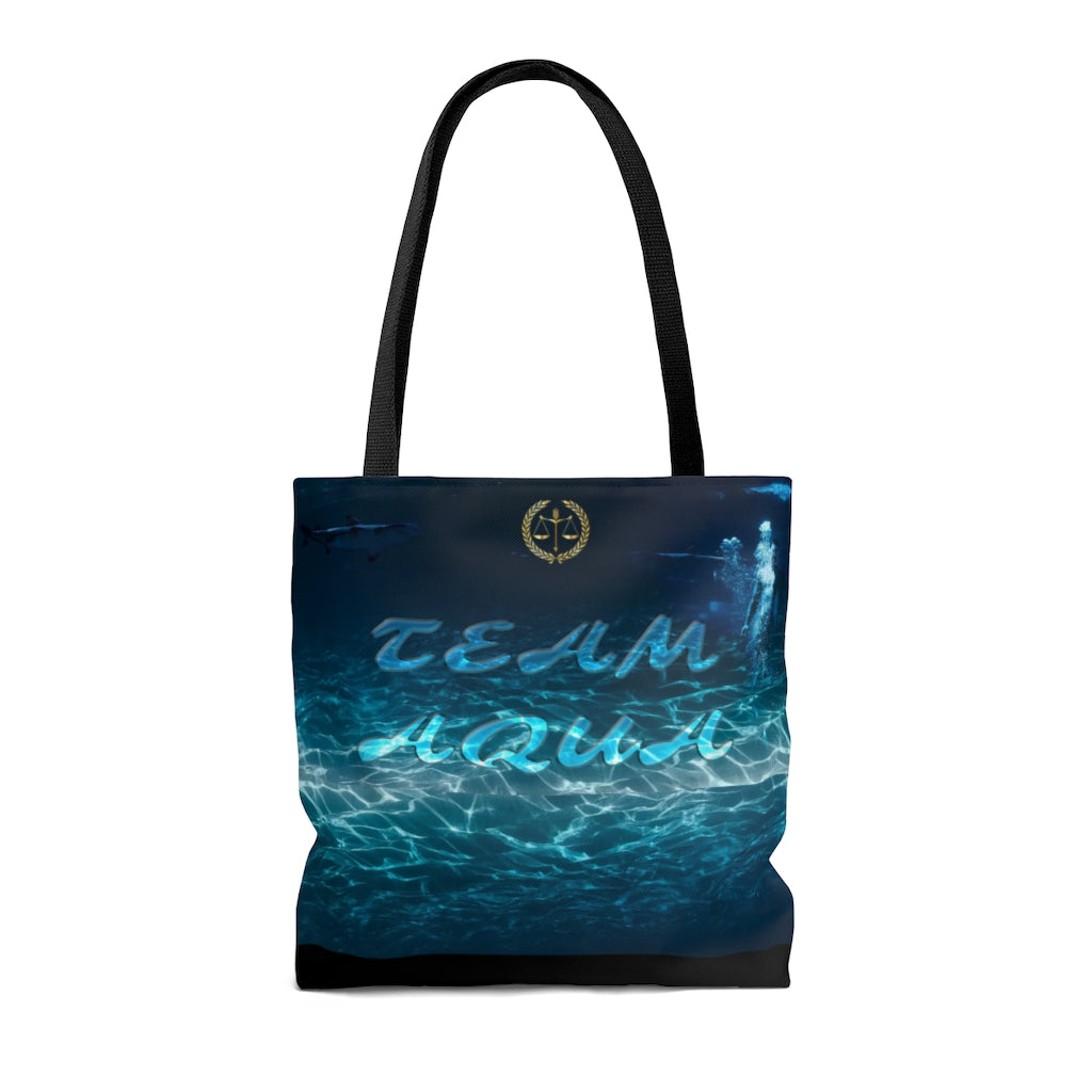 Team Aqua Tote Bag