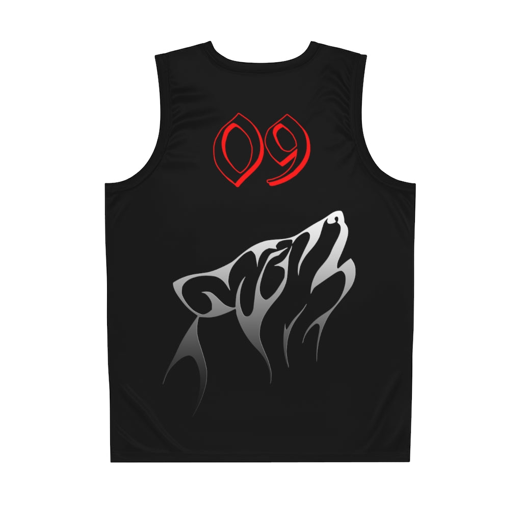 Silver wolf Basketball Jersey